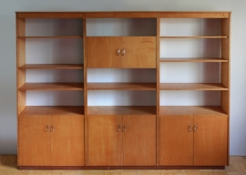 Wandkast systeem hout / Wooden wall unit [verkocht]