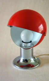 Rood klein verstelbaar bollampje `70 [verkocht]