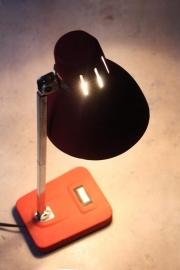 Rood Japans bureaulampje / Red Japanese Office light
