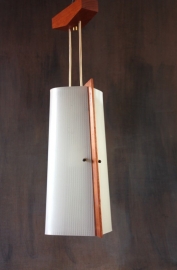 Hanglamp deense stijl / Hanging lamp Danish style          (verkocht)