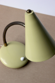 Zandgeel bureaulampje / Sand yellow desk lamp [sold]