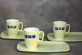 Dienblaadjes OXO kopjes / Cup tray OXO [verkocht]