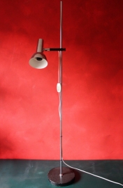 Vintage verchroomde staande lamp / Standing chrome vintage lamp [sold]