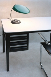 Zwart vintage bureautje `60 /  Black vintage small desk `60 [verkocht]