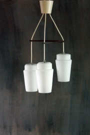 Hanglamp driedelige scandinavisch / Hanging lamp triple scandinavian [sold]