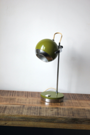 Groen Bollampje / Green Desk Globe (sold)