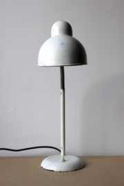 Grijze vintage bureaulamp /  Gray Vintage Desklamp