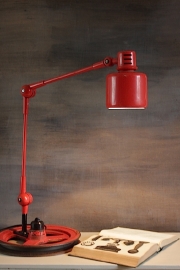 Industriële vintage werklamp / Industrial vintage desk lamp [sold]