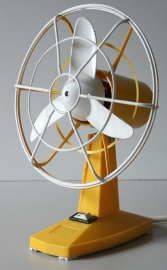 Ventilator Severin oranje/wit / Fan Severin orange/white  [verkocht]