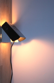 Wandlampje zwart / Wall lamp black [sold]