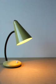 Zandgeel bureaulampje / Sand yellow desk lamp [sold]