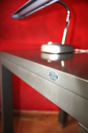 Bureautje metaal "Metalcub" / Smal metal desk "Metalcub" [sold]