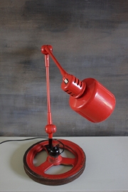 Industriële vintage werklamp / Industrial vintage desk lamp [sold]