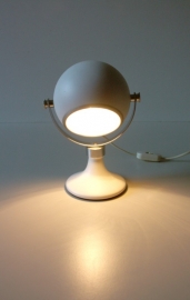 Wit sixties bolletje lamp / White sixties globe [verkocht]