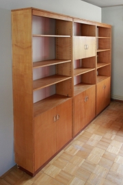 Wandkast systeem hout / Wooden wall unit [verkocht]