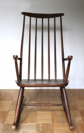 Schommelstoel deense stijl / Rocking chair danish style [verkocht]