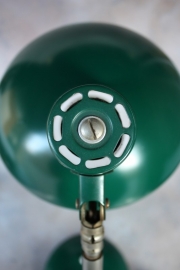 Groene vintage bureaulamp / Green vintage desklamp [sold]