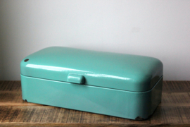 Turquoise Broodtrommel / Turquoise Bread Bin [sold]