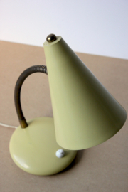 Zandgeel bureaulampje / Sand yellow desk lamp [sold]