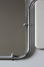 Buisframe vintage spiegeltje / Tubeframe vintage mirror