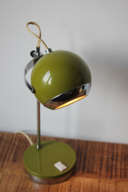 Groen Bollampje / Green Desk Globe (sold)