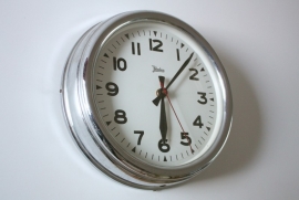 Klok Palmtag Chroom / Palmtag Chrome Clock [verkocht]