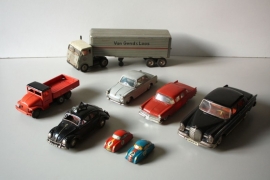 Blikken vintage modelauto`s / Tin Vintage model cars [verkocht]
