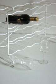 Tomado wijnrek wit / Tomado white wine rack [sold]