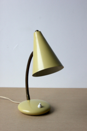 Zandgeel bureaulampje / Sand yellow desk lamp [sold]