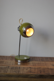 Groen Bollampje / Green Desk Globe (sold)