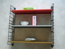 Tomado metalen wandrekje `50  2 / Tomado colorfull metal wall shelf `50  2 [verkocht]