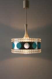 Sixties hanglamp blauw / Sixties hanging lamp blue [verkocht]