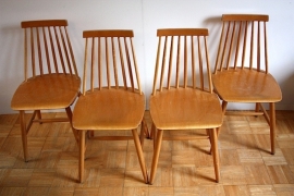 4 Spijltjes stoel / 4 Rung chairs [sold]