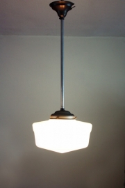 Art deco hanglamp / Art deco ceiling lamp [verkocht]