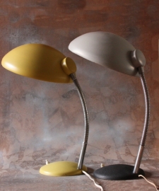 2 vintage bureaulampen /  desklamps [verkocht]