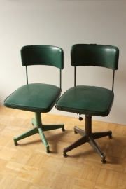 Industriële werktafel stoelen / Industrial desk chairs [sold]