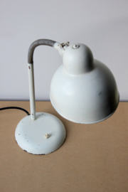 Grijze vintae bureaulamp /  Gray Vintage Desklamp