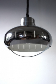 Hanglamp space-age chroom / Ceiling lamp space age chrome [sold]