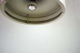 Hanglamp deens design`60 / Hanging lamp Danish design `60 [verkocht]