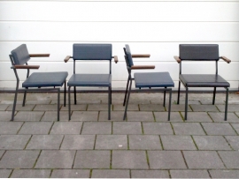 4 Martin Visser 't Spectrum stoelen / 4 Martin Visser 't Spectrum chairs [sold]