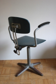 Ahrend bureaustoel blauw / Ahrend desk chair blue (verkocht)