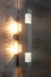 Rechthoekig Philips wandlamp `70 / Rectangular Philips Wall lamp ` 70 [verkocht]