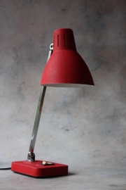 Rood Japans bureaulampje / Red Japanese Office light