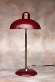 Aubergine industriële Sis bureaulamp / Eggplant  industrial Sis desklamp [verkocht]