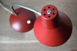 Rood vintage bureaulamp / Vintage Red Desklamp [sold]