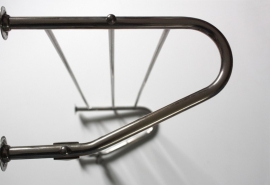 Rechte kapstok verchroomd / Straight fifties coat chrome [verkocht]