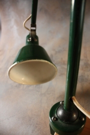 Industriële verstelbare retro werklamp / Industriële adjustable retro work lamp [verkocht]