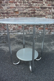 Chroom buisframe tafeltje `50 / Chrome tube frame table `50 [verkocht]