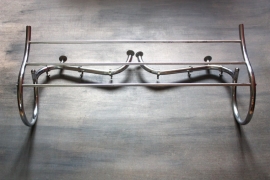 Buisframe kapstok chroom / Tube frame chrome coat rack [verkocht]