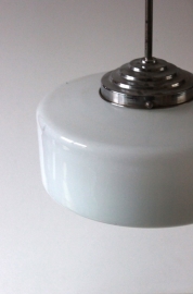 Rechte artdeco hanglamp / Straight line artdeco pendant [verkocht]